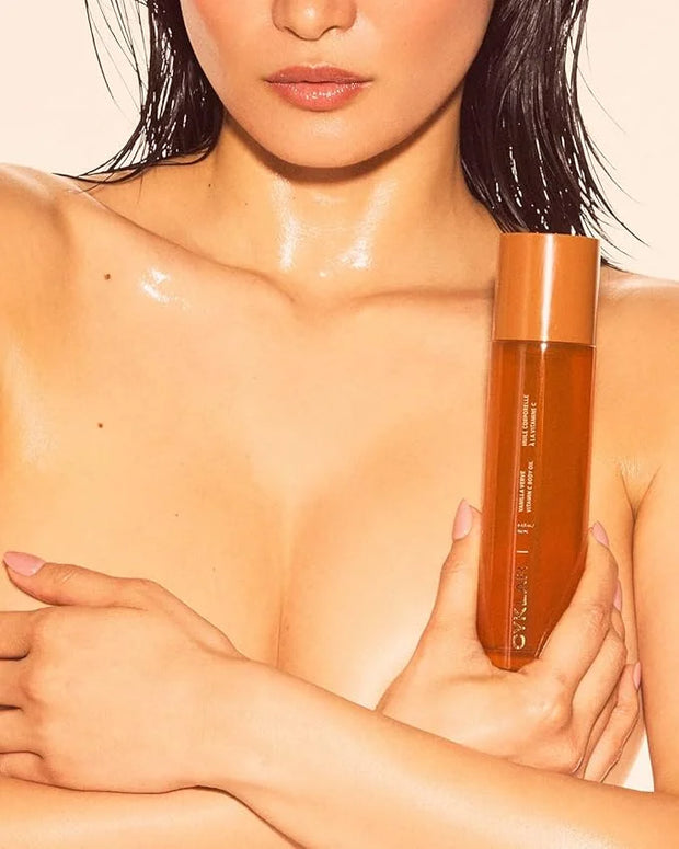 Vitamin C Body Oil for Women and Men. Moisturizing Vanilla Verve Scented Body Serum for Glowing Skin. Nourishing, Hydratin...