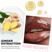 Lip Plumping Lip Gloss, High-Shine & Volumizing Lip Plumping Lip Glass Mirror Lip Glaze Lip Makeup, Long-lasting moisturiz...
