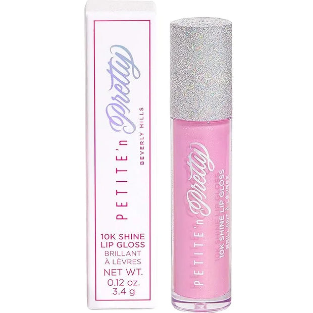 Petite 'N Pretty 10K Shine Lip Gloss for Girls (Gia Pink) - Makeup for Kids, Tweens, Teens - High Shine, Soft, Hydrating, ...