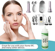 Hydrating Radio Frequency Gel, Facial Conductive Gel for Microcurent for Body Contouring & Skin Tightening Pack of 2 - Pro...