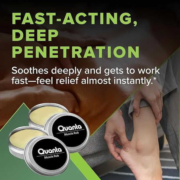 Intensive Sore Joint & Muscle Balm - Deeply Penetrating Joint and Muscle Rub with Enhanced Absorption Arnica and Hemp Extr...