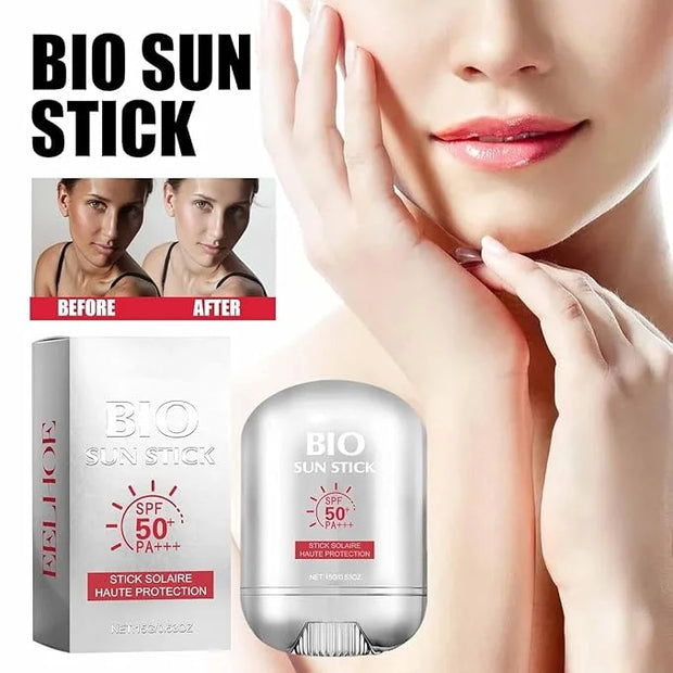 Bio Sun Stick Pro, Bio Sun Stick Spf50, Peptide 9 Bio Sun Stick Spf50, Portable UV Protection Sunscreen Stick, with Peptid...