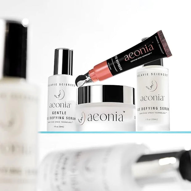 Aeonia Eye Refresh, Certified Space Technology Skincare – Hydrating & Anti-Aging Eye Cream with Bacillus Lysate, Reduces F...
