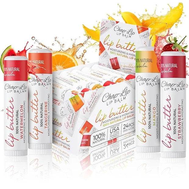 CHAP-LIP 100% All Natural Lip Balm Gift