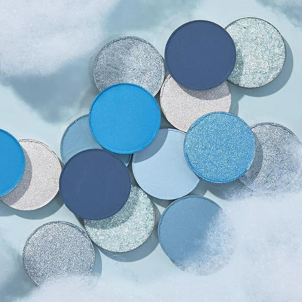 ColourPop On Cloud Blue Shadow Palette - Baby Blue Shadow with Matte Sparkle, Metallic, Matte and Glitter Finishes - High-...
