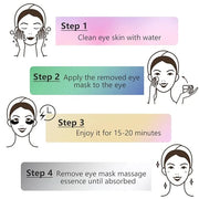 Under Eye Patches -30 Pairs Sakura Essence Eye Mask Eye Pads for Puffy Eyes, Reducing Dark Circles, Anti-Aging, Collagen E...
