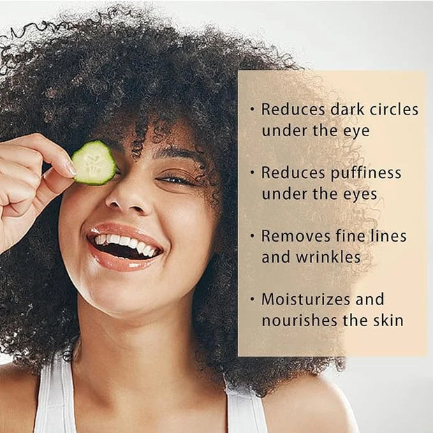 Eye Cream, Under Eye Cream for Dark Circles, Eye Cream for Puffiness and Bags Under Eye and Wrinkles with Retinol Caffeine...