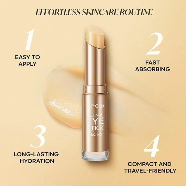 CITYGOO Retinol Eye Stick With Collagen, Hyaluronic Acid For Dark Circle, Under Eye Cream Anti Aging, For Puffiness and Ba...