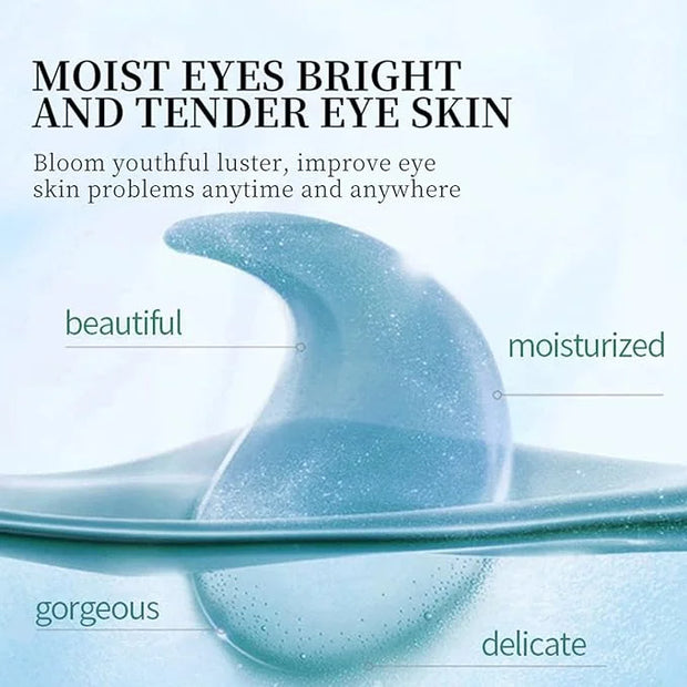 Under Eye Mask Patches, 30 Pairs Collagen Hydrating Moisturizing Smoothing Gel Pads for Puffy Eyes Bags,Dark Circles,Puffi...