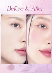 I'm Meme Palette - Afternoon Tea Blusher | Blossom Tea Blended, Cool Tone Blush for Cheek, Soft Pink, Peach, Lavender, 3 S...