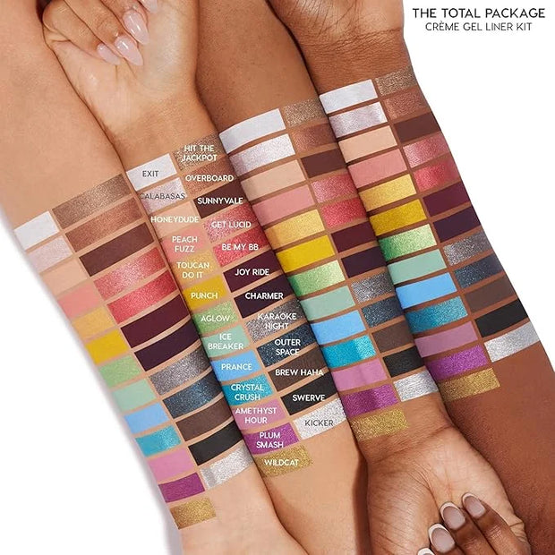 ColourPop BFF Crème Gel Liner - Waterproof Gel Eyeliner Pen with a High-Pigment & Buildable Formula - Colored Eyeliner wit...