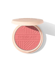 SHEGLAM Divine Flush Matte Blush Powder - Highly Pigmented, Non-Fading, Long Lasting, Lightweight Natural Blush for Face M...