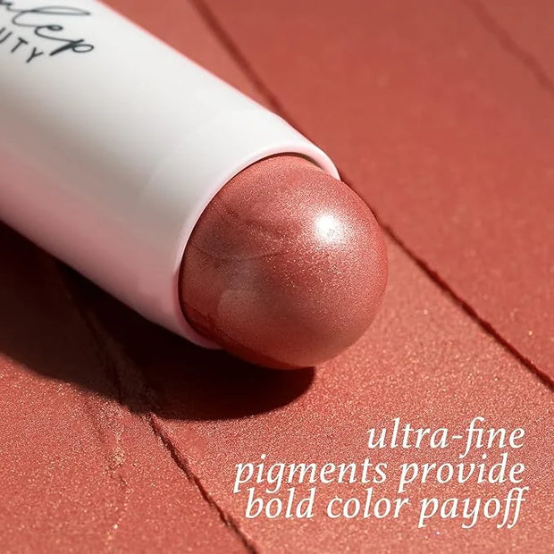 Julep Skip The Brush Cream to Powder Blush Stick - Desert Rose - Blendable and Buildable Color - 2-in-1 Blush and Lip Make...