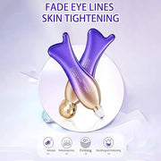 Caviar+Retinol Eye Cream for Wrinkles, 360° Massage Under Eye Cream Face and Eye Serum Firming and Lifting, Instant Hydrat...