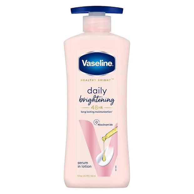 Vaseline Healthy Daily Lotion | With Vitamin b3 Triple Sunscreens | Body Lotion | 400ml (13.52 Fl Oz) - Product Image