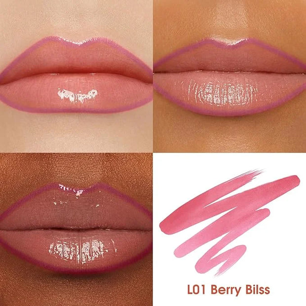 LANGMANNI 3 Colors Long-Lasting Peel Off Lip Liner Set, Waterproof & Smudge-Proof Matte Lip Liners Gift Makeup For Girls (...