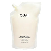 OUAI Medium Shampoo Refill - Hydrating Shampoo with Coconut Oil, Babassu, Kumquat Extract and Keratin - Strengthens, Nouri...