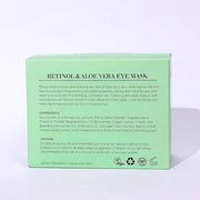 Under Eye Patches with Retinol and Aloe Vera Eye Mask for Dark Circles and Puffiness, Face Mask Skin Care Products 30 Pair...
