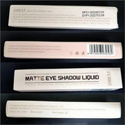 Matte Eyeshadow liquid Long Lasting High-pigmented Eye shadow Gel Eye Makeup (Matte Brown) - Product Image