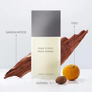 Issey Miyake L'Eau d'Issey Pour Homme Eau de Toilette - Fragrance for Men - Pure & Fresh - With Notes of Yuzu, Nutmeg & Sa...