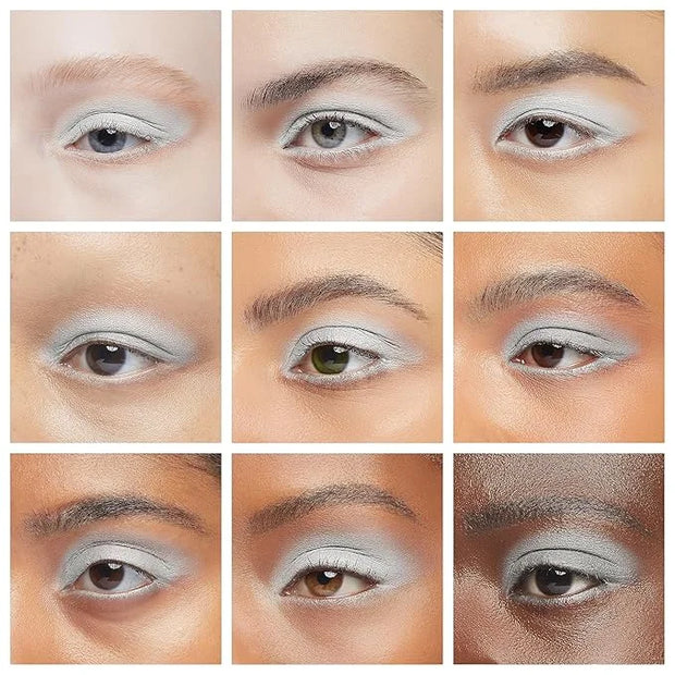 IS'MINE Single White Matte Eyeshadow Powder Palette High Pigment, Longwear, Intense Color Best White Eyeshadow - Product I...