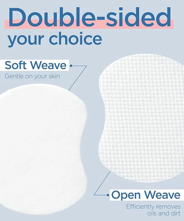 Kadrian double-sided facial pads -