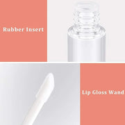 30 Piece Lip Gloss Tube 10 ml Empty Refillable Lip Balm Bottle Clear Plastic Gloss Container Reusable Lipstick Bottle with...