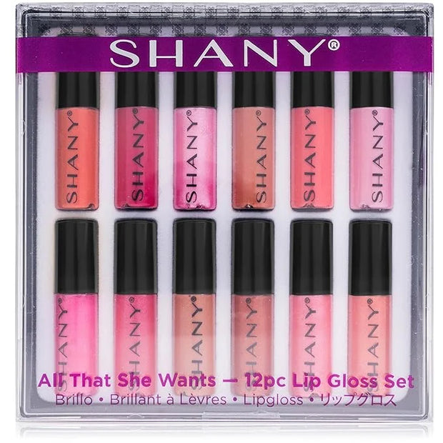 SHANY All That She Wants Lip-Gloss Set - Lip-Gloss