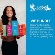 VIP Bundle - Gel Cleanser, Super Serum Facial Repair, Nourishing Cream, and Bronzing Elixir - Your Glow-Up Essentials - Pr...