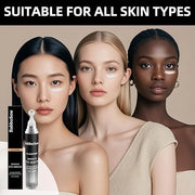 5% Caffeine Eye Serum, Anti-Aging Eye Cream with 360°Massage Roller, Eye Serum for Dark Circles and Puffiness, Reduces Fin...
