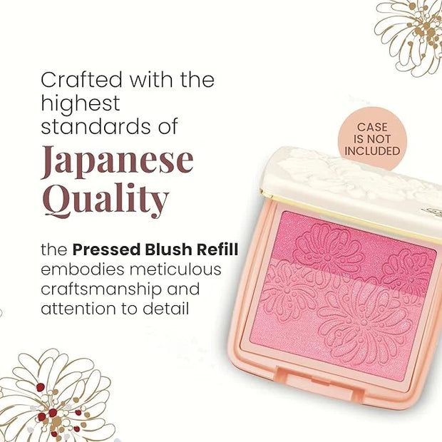 Paul & Joe Pressed Blush Palette Refill Only, Case Sold Separately, Oil-Absorbing Blush Powder, Bi-Color Face Blushes with...