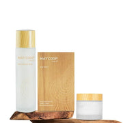 MAYCOOP 3 Step Moisturizing & Hydrating Korean Skincare Set - Raw Cream Skin Toner, Moisturizer Face Cream, Facial Mask Sh...