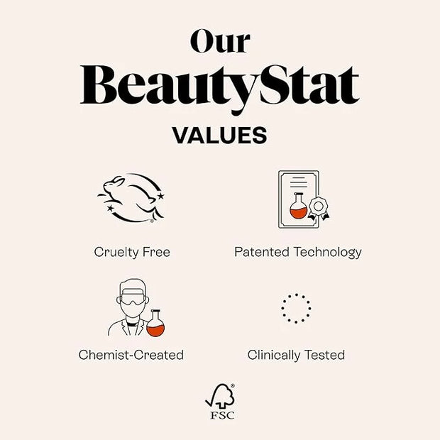 BeautyStat Peptide Wrinkle Relaxing Moisturizer - Made in the USA - Created by a 20+ Year Skincare Veteran Cosmetic Chemis...