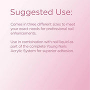 Young Nails Acrylic Powders, Cover - Created For a Flawless Consistency And Superior Adhesion - Cover Powder Begins To Set...