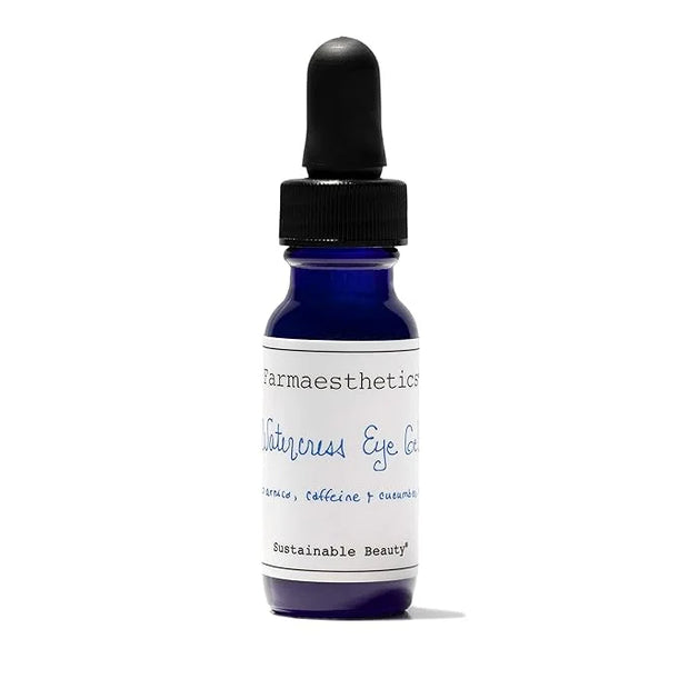 Farmaesthetics Watercress Eye Gel (.50 fl oz) | Ethically Sourced Sustainable Beauty | Clean, All Natural, Small Batch Ski...