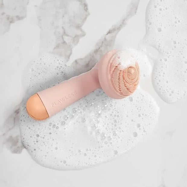 Finishing Touch Flawless Cleanse Silicone Face Scrubber and Cleanser, 1 count - Product Image