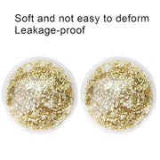 Gel Ice Pack, Hot Cold Eye Gel Ice Pack, Reusable Cooling Eye Cover for Dark Circles Puffiness, Redness and Eye Relax (Gol...
