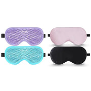 BeeVines Gel Eye Masks & Silk Sleep Mask - Product Image