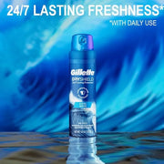 Gillette Dry Spray Antiperspirant and Deodorant for Men, 24/7 Sweat & Odor Protection, Anti-White Mark Technology, Cool Wa...