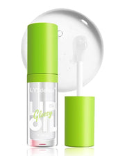 Hydrating Lip Glow Oil-1Pcs Tinted Plumping Lip Oil Gloss,Fat Oil Lip Gloss,Big Brush Head lip glaze,Clear Lip Gloss Plump...