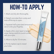 Rapid Reduction Eye Serum - Visibly Reduces Under-Eye Bags, Wrinkles, Dark Circles, Fine Lines & Crow's Feet Instantly, An...
