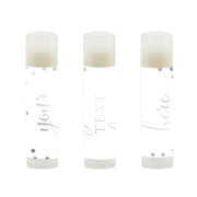 Andaz Press Personalized Lip Balm Party Silver
