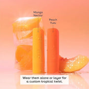 eos Flavor Lab Secret Menu Lip Balm - Peach Yuzu, Limited-Edition, Moisturizing, Hydrating, Dry Lips, Variety Pack, 0.14 o...