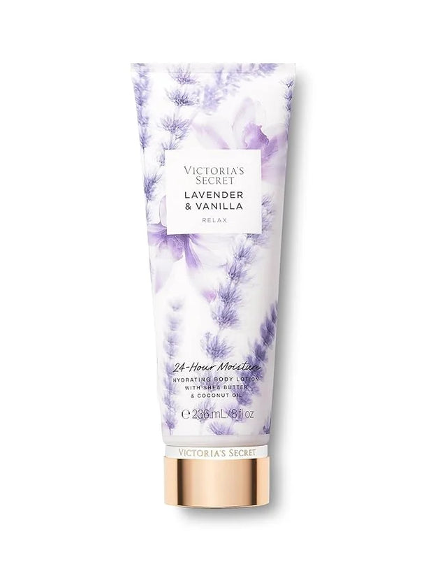 Victoria's Secret Lavender Vanilla Fragrance Body Lotion (8 oz) - Product Image