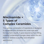 Eyephalt Eyebag Cream for Puffiness, Dark Circles & Fine Lines, Wrinkle, EGF Anti-Aging Under Eye Moisturizer with Niacina...
