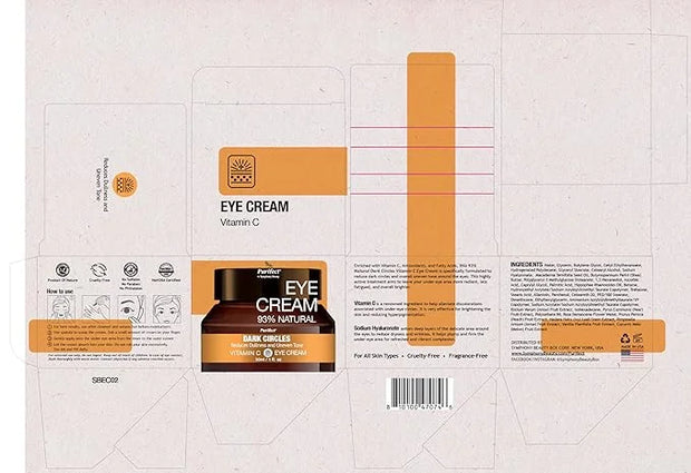 Made in USA Natural Purifect Eye Creams - 30ml (Purifect Dark Circles Vitamin C Eye Cream) - Product Image
