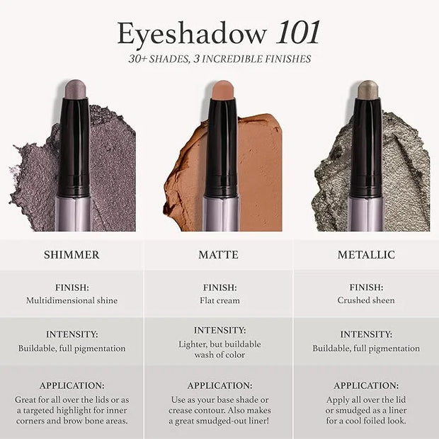 Julep Eyeshadow 101 Cream-to-Powder Waterproof Shadow Stick – Taupe Shimmer – Long-Lasting, Crease-Proof, Soft Grey Shimme...