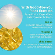Sweet Pineapple & Honey Melon Herbal Facial Sunscreen 3 oz. SPF 50