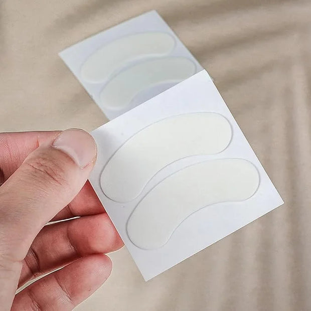 200 Pcs Natural Anti-sensitive Foam Under Eye Patches Pads Eyelash Extensions Tech Supplies Stick Well No Lint Microfoam D...