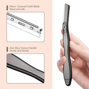 Eyebrow Razor, Dermaplaning Tool for Face, Face Razors for Women, Dermaplane Razor, Hair Removal and Exfoliation, Facial R...
